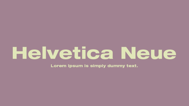 Download Free Helvetic Neue Heavycond Font For Mac